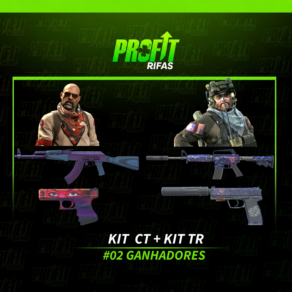 KIT TR + KIT CT | #02 GANHADORES
